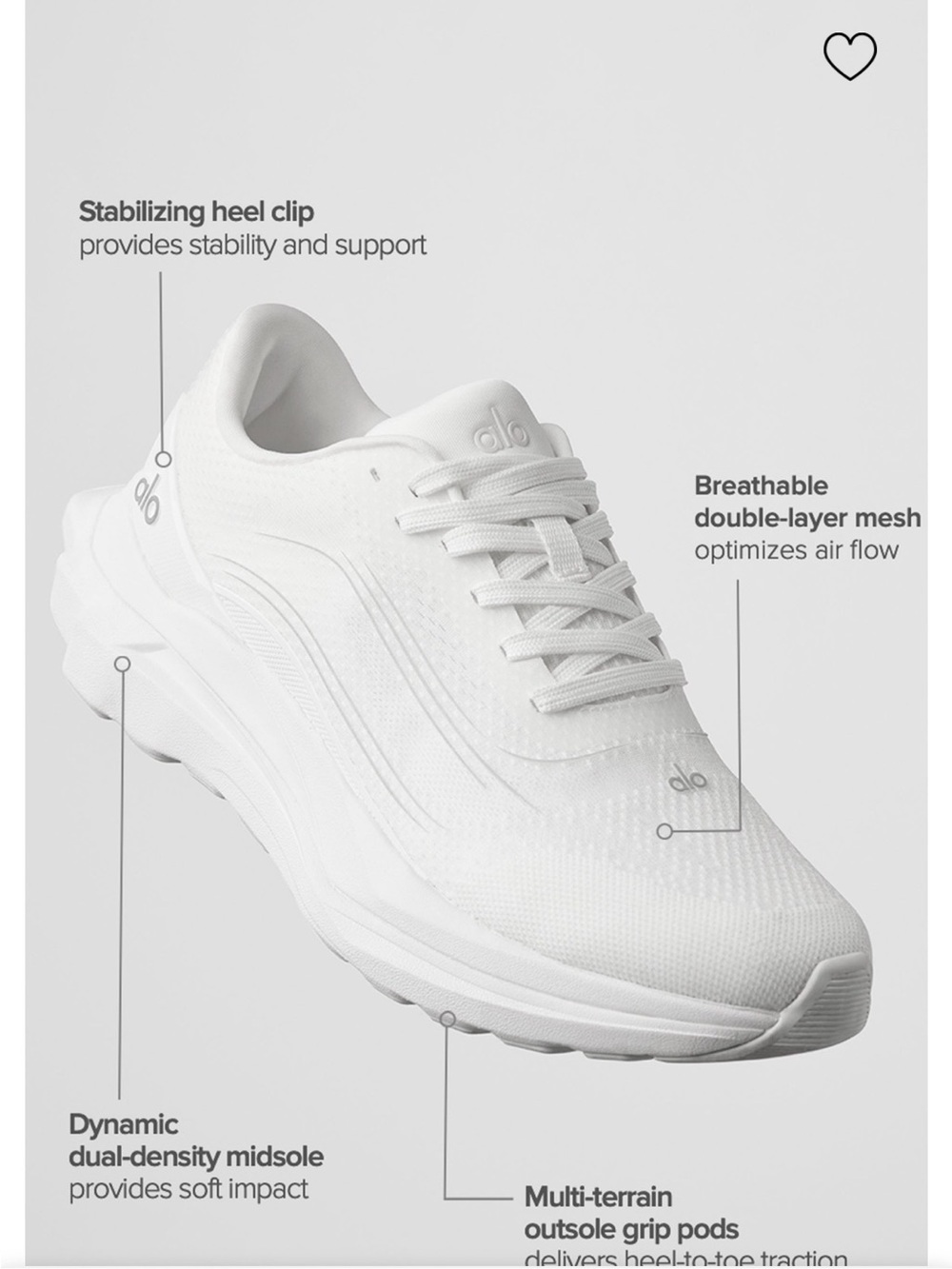 Alo yoga runners women’s-12.5 men’s-11